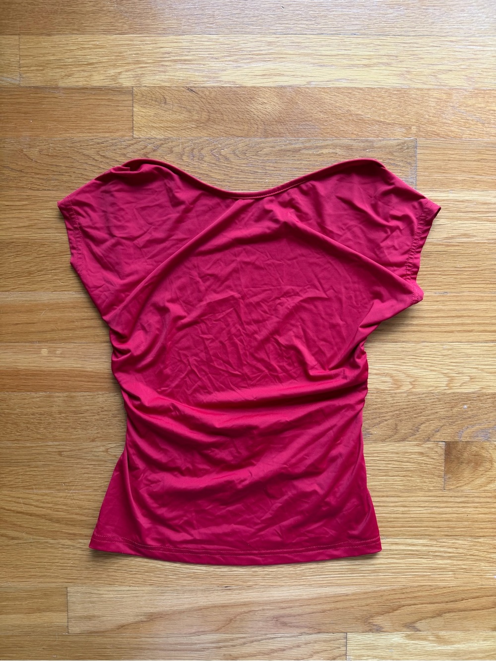 Red Princess Polly Open Back Top - US 4/Small